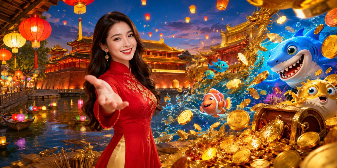 Người dùng tại phố cổ Hội An sử dụng ứng dụng để nạp tiền và chơi casino trực tuyến