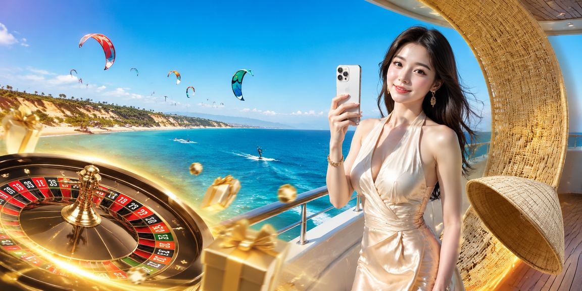 Người dùng Mũi Né chơi roulette trực tuyến trên điện thoại tại biển